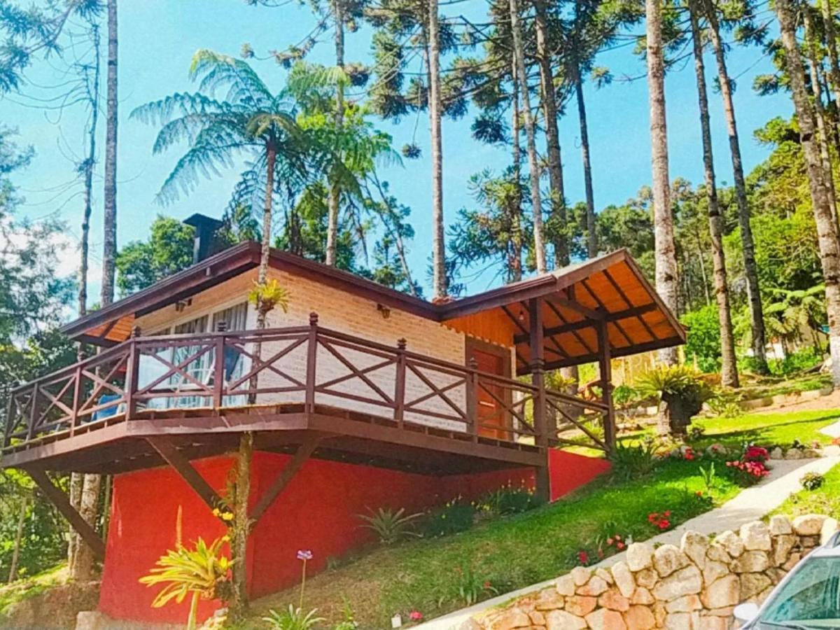 מונטה ורדה Chales Descanso Na Serra מראה חיצוני תמונה